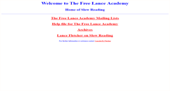 Desktop Screenshot of freelance-academy.org